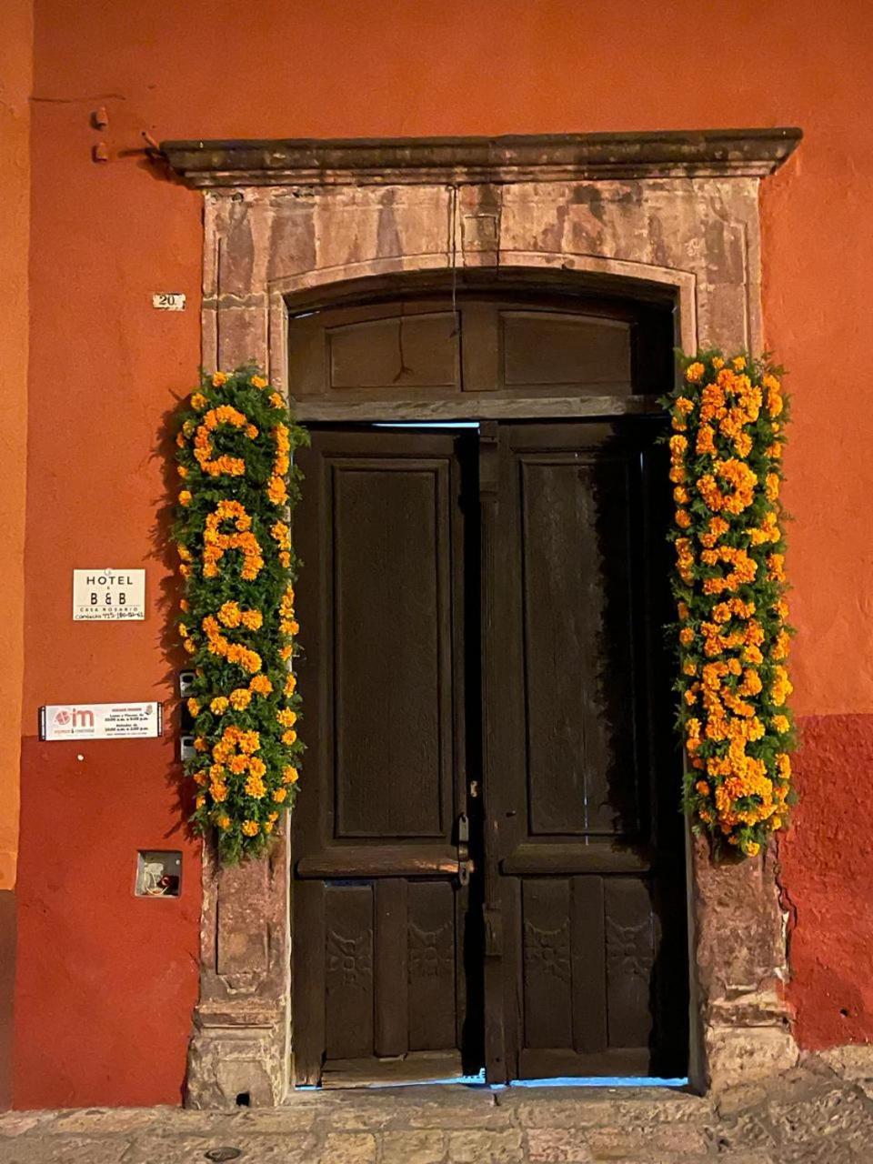 Отель Casa Rosario Centro Альенде Экстерьер фото